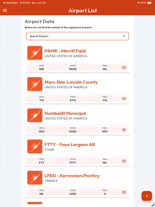i-Handler App iPad