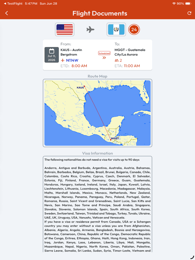 i-Handler App iPad