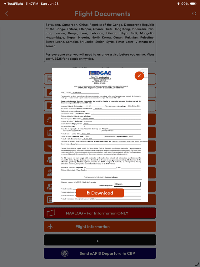 i-Handler App iPad