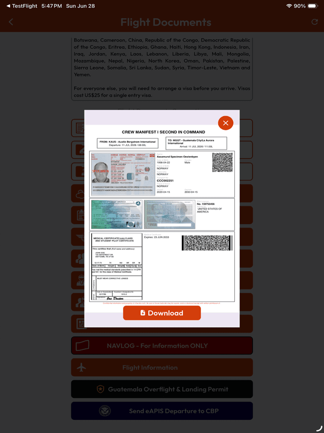i-Handler App iPad